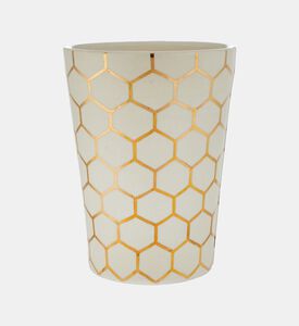 Nour Bougie Deborha Honney Comb Scented Candle, White, 16-cm, Packshot View