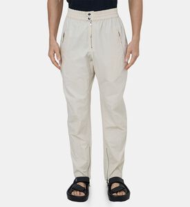 Yilsen Cotton-blend Zippers Pants