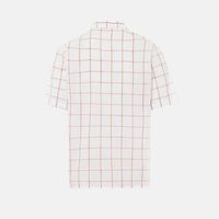 Cotton Checkered Voil Shirt