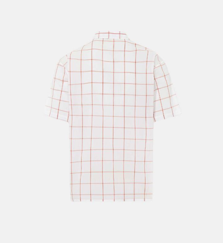 Cotton Checkered Voil Shirt Cotton Checkered Voil Shirt