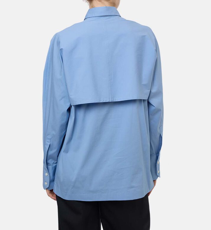 Plan C Classic Button Closure Shirt, Model View