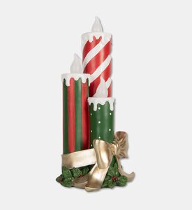 Clayre & Eef Candle With Led 3xaa, Packshot View