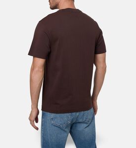 Axel Arigato Contrasting Embroidered Bird T-shirt, Model View