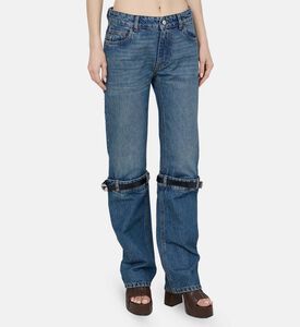 Hybrid Woven Denim Pants