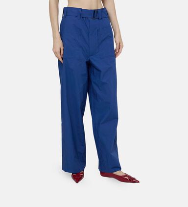 Vagabond Wide-leg Cotton Trousers