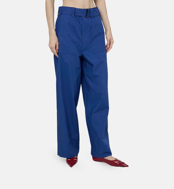 Vagabond Wide-leg Cotton Trousers