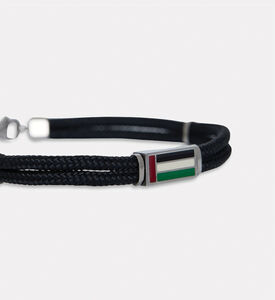 Nomination United Arab Emirates Cord Steel Enamel Bracelet, Packshot View