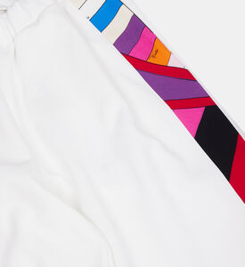 Iris-print Straight Jogger