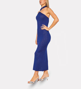 Baobab Jerico Halter Crochet Maxi Dress, Model View