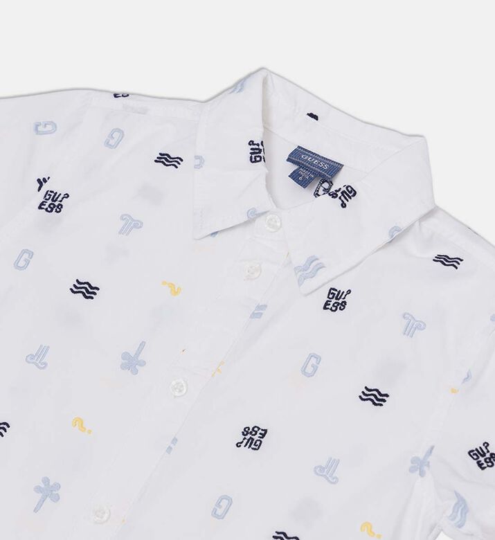 Logo-embroidery Short-sleeve Shirt
