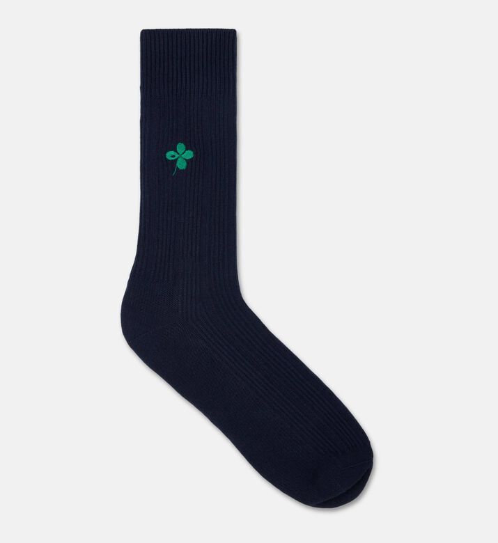 Closed Socks, Navy, L, Packshot View