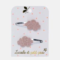Glittery Cloud Embellished Hair Clip