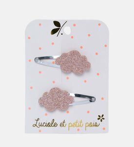 مشبك شعر مزين بسحابة لامعة