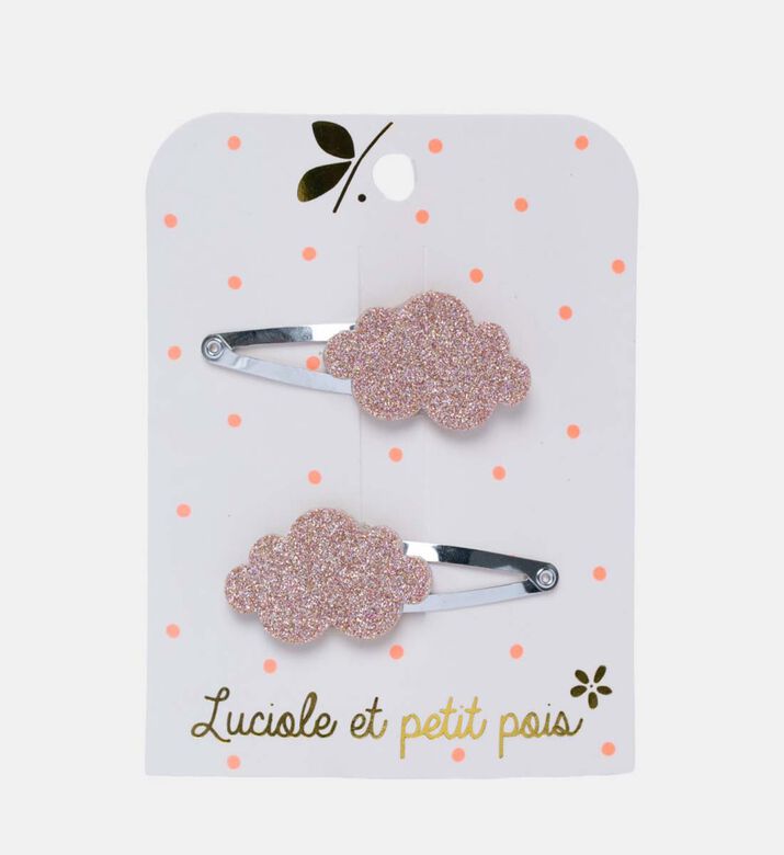 Glittery Cloud Embellished Hair Clip