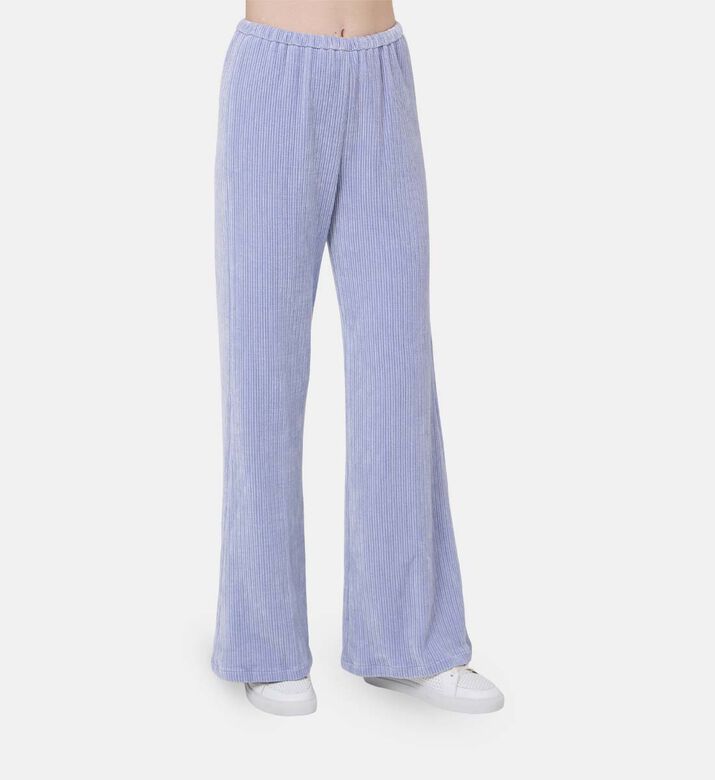 Ribbed Flared Pants