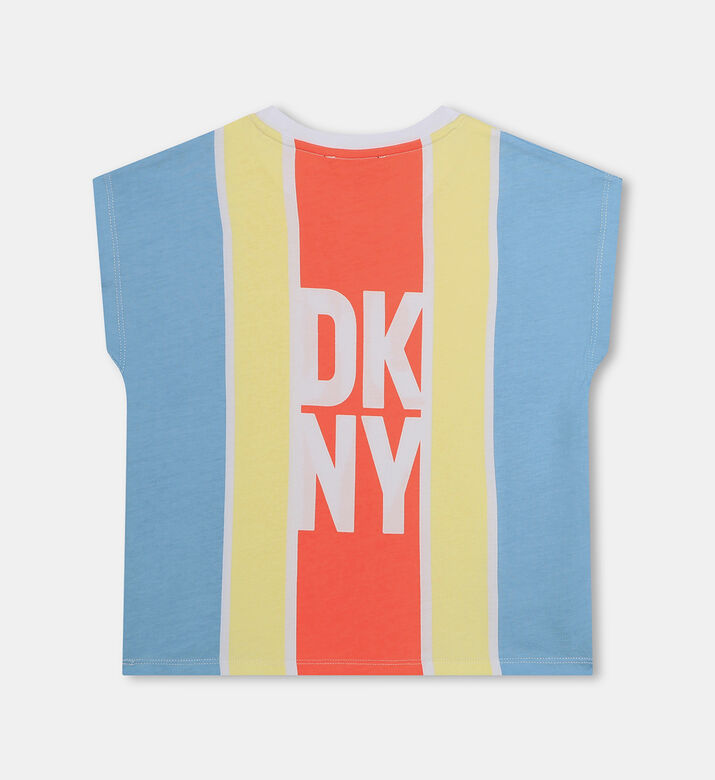 تيشيرت قطن مخطط للبنات