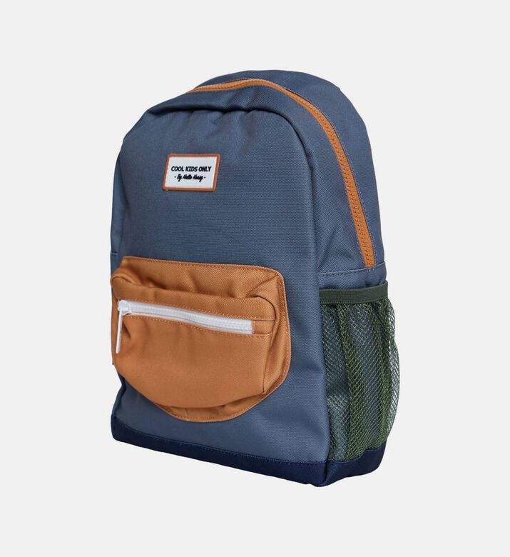 Hello Hossy Mini Marine Padded Strap Backpack, 26x31x9-cm, Navy, Packshot View