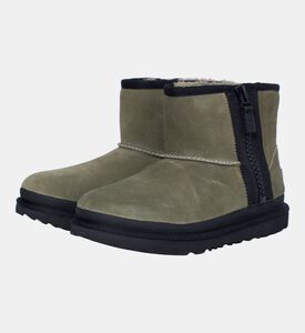 بوت كلاسيكي صغير بسحاب وشعار