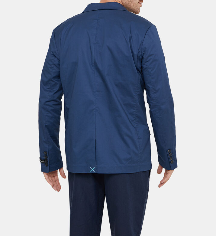 جاكيت مطاطي بصفي أزرار