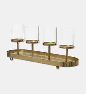 Kaemingk Candleholder With 4glass Tube, Packshot View