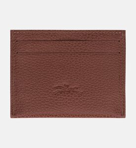 Longchamp Cardholder Foulonne, Brown, Packshot View