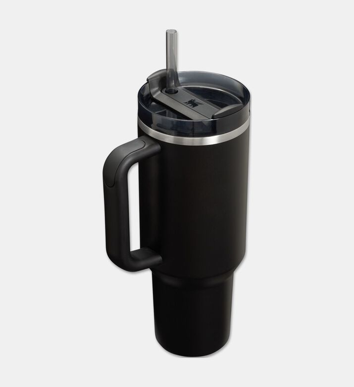 Stanley Insulated Straw Tumbler, Black, 1.18-l, Packshot View