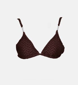 Crochet Triangle Bikini Top