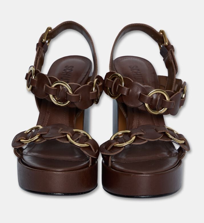 Schutz Chain-detail Platform Sandal, Packshot View