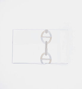 مفرش مائدة مطرز بسلاسل