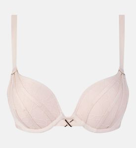 حمالة صدر بوش آب مطرزة بفتحة رقبة في