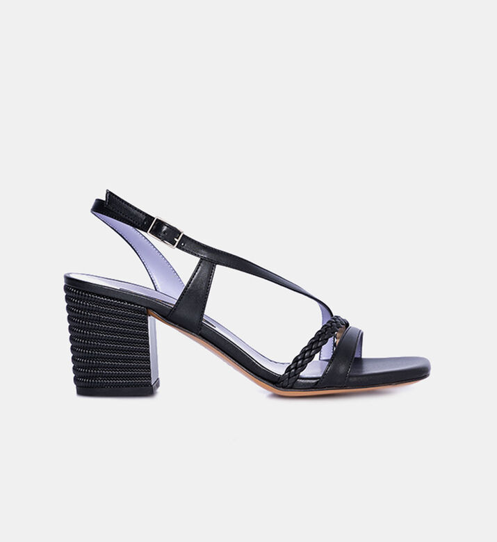 Leather Ankle Strap Sandals