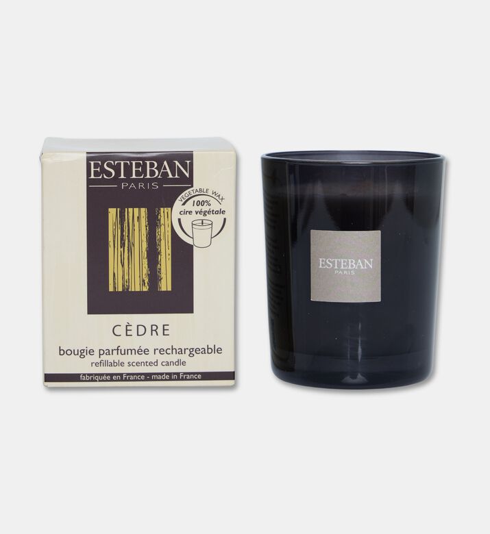 Esteban Paris Cedre Refillable Scented Candle, Packshot View