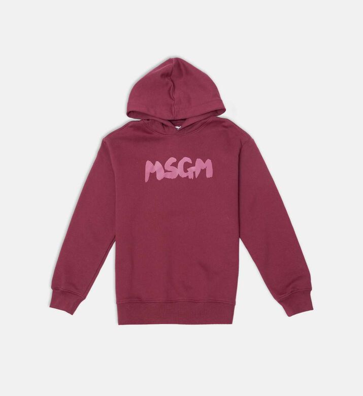Logo-print Long-sleeve Hoodie