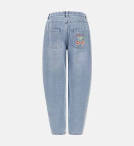 Moschino BKT Front Pleats Denim Pants, Packshot View