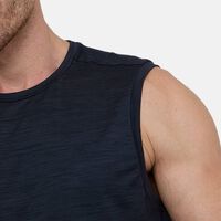تيشيرت بدون أكمام مريح بقماش ممزوج