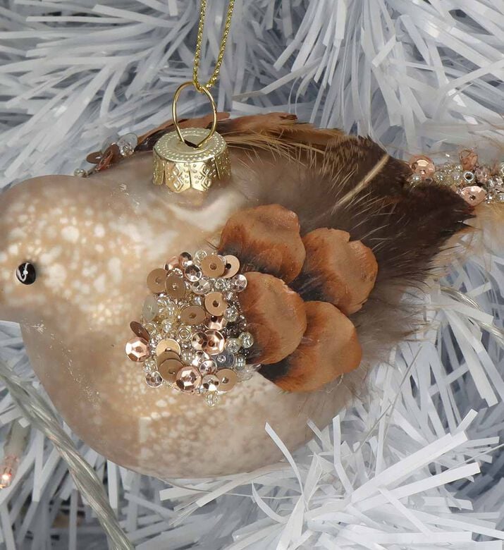 Ornament Bird Glass Ornament Bird Glass