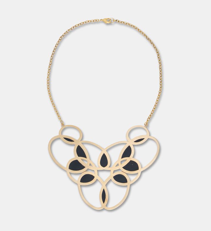 Raife Necklace Noir Arabesque, Packshot View