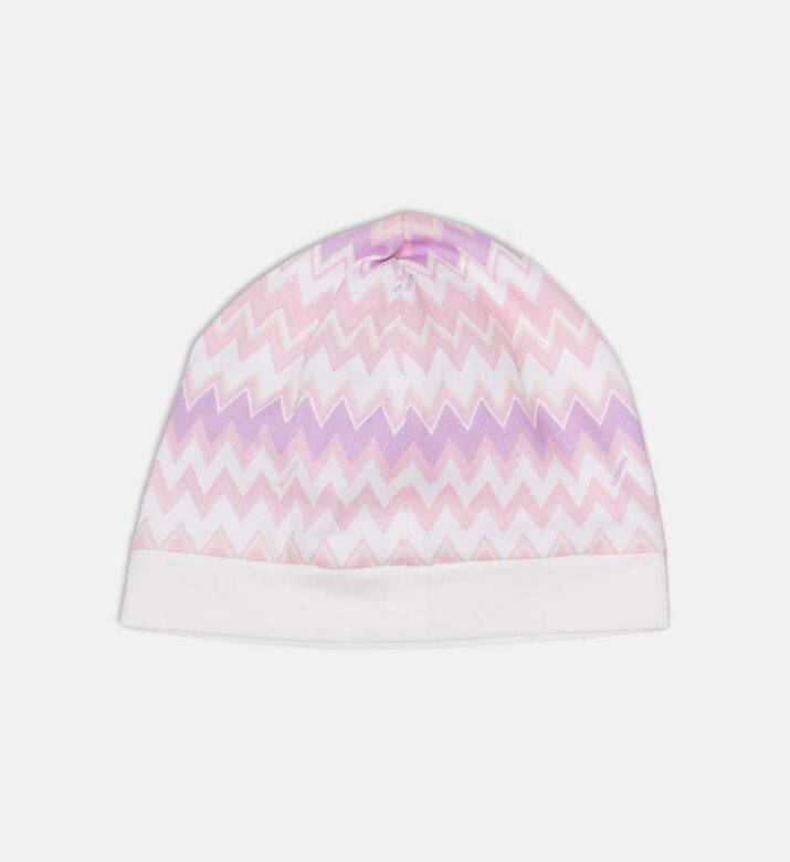 طقم رومبر وقبعة بنقشة