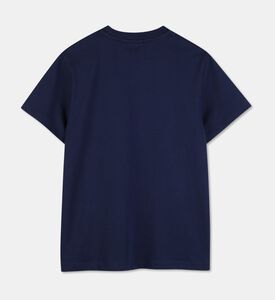 Hugo Logo-print Regular-fit T-shirt, Navy, 6y, Packshot View