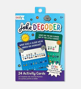 Ooly G. Act. Cards Joke Decoder24, Packshot View