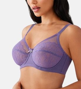 Wacoal Bra, Purple, 100, H, Model View