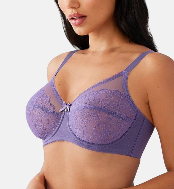 Wacoal Bra, Purple, 100, H, Model View