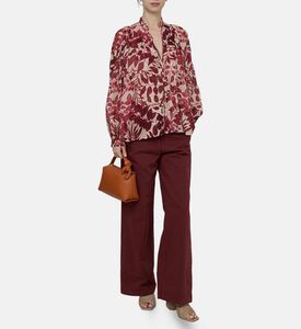 High-waist Wide-leg Pants