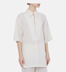 Embroidered Short-sleeve Shirt
