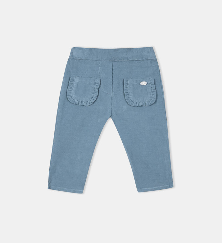 Cotton Front Pockets Pants