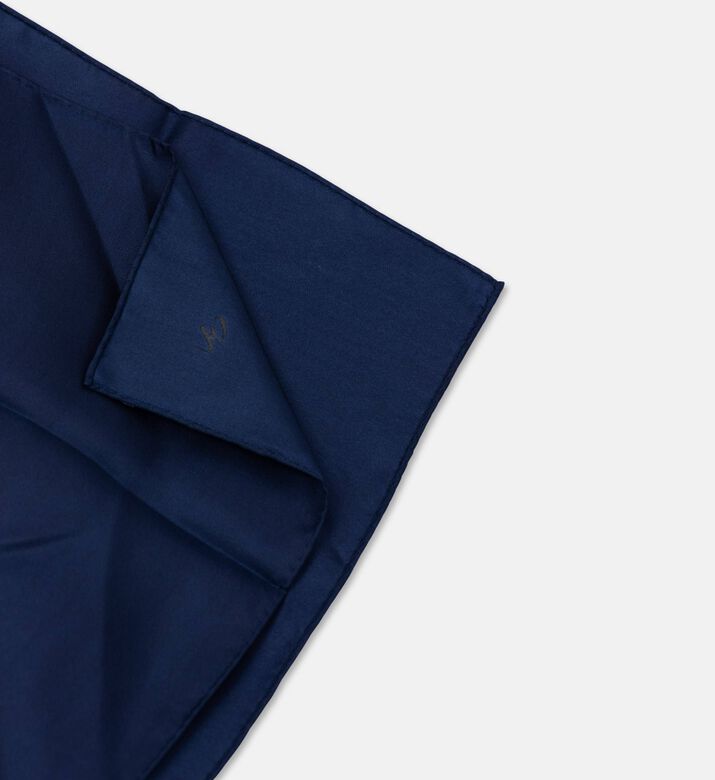 Galeries Lafayette Scarf Vuni, Dark-blue, Packshot View
