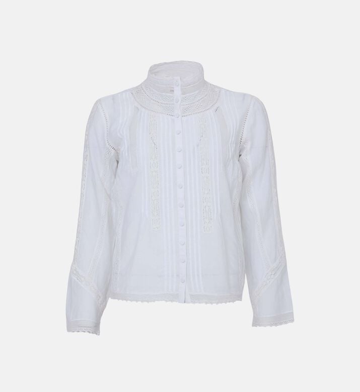 Tano High-neck Long-sleeve Shirt