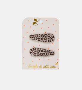 مشبك شعر بطبعة نمر