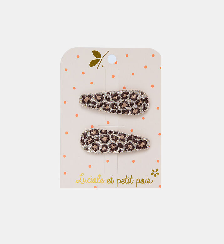 مشبك شعر بطبعة نمر