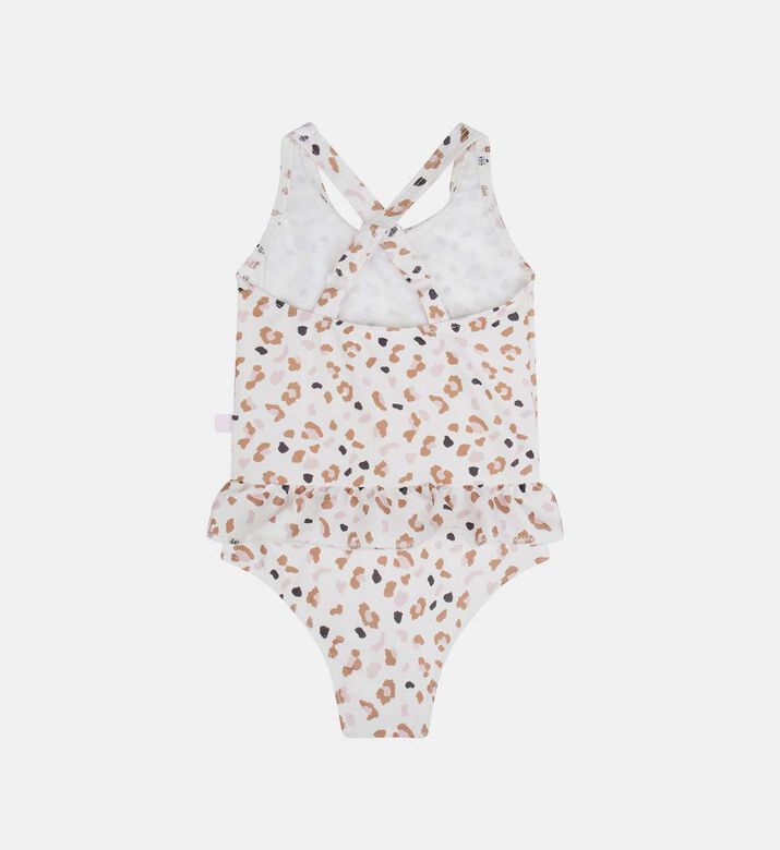 بدلة سباحة بطبعة جلد نمر بلون كاكي بدلة سباحة بطبعة جلد نمر بلون كاكي